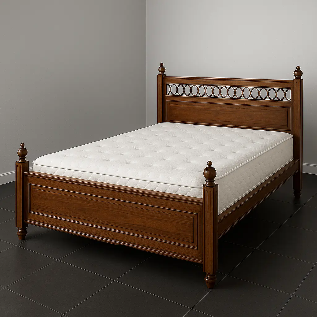 Solid Teak Wood Bed